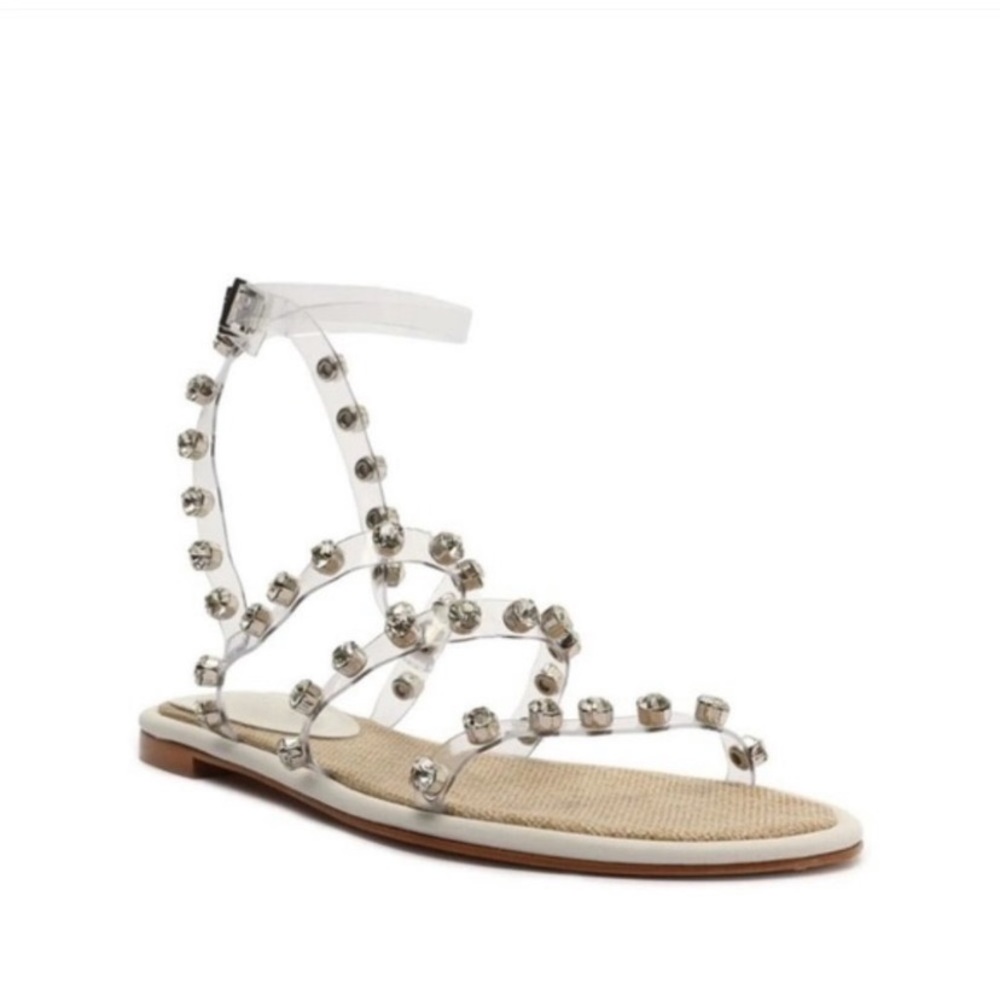 Schutz Steph Vinyl Sandals